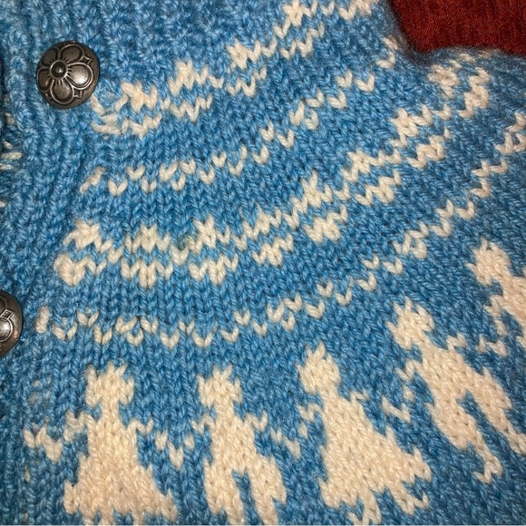 VTG hand-knit Norwegian sweater - Picture 5 of 16